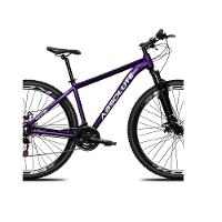 Bicicleta Aro 29 Absolute Nero 5 Alumínio 2x9 18v K7 Freios Hidráulicos Garfo Com Trava - Roxo Tam.15 - 3