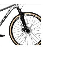 Bicicleta Aro 29 Absolute Nero 5 Câmbio Shimano 24v Acera K7 Garfo Trava Freio A Disco Pneu C/faixa - Cinza Tam.17