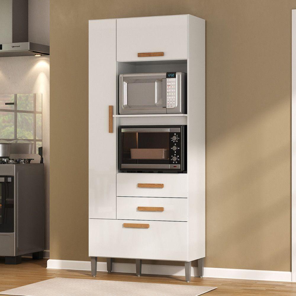 Multiuso Para Forno E Microondas Seul Branco Brilho Atualle Branco Brilho - 2