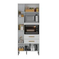 Multiuso Para Forno E Microondas Seul Branco Brilho Atualle Branco Brilho - 3