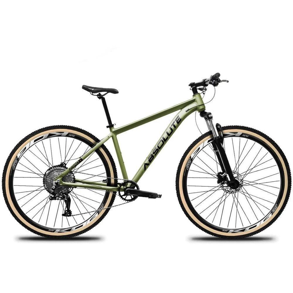 Bicicleta Aro 29 Absolute Nero 5 Aluminio 12v Garfo C/trava K7 Freios Hidráulicos Kit 1x12 Pneu C/faixa - Oliva Tam.19 - 4