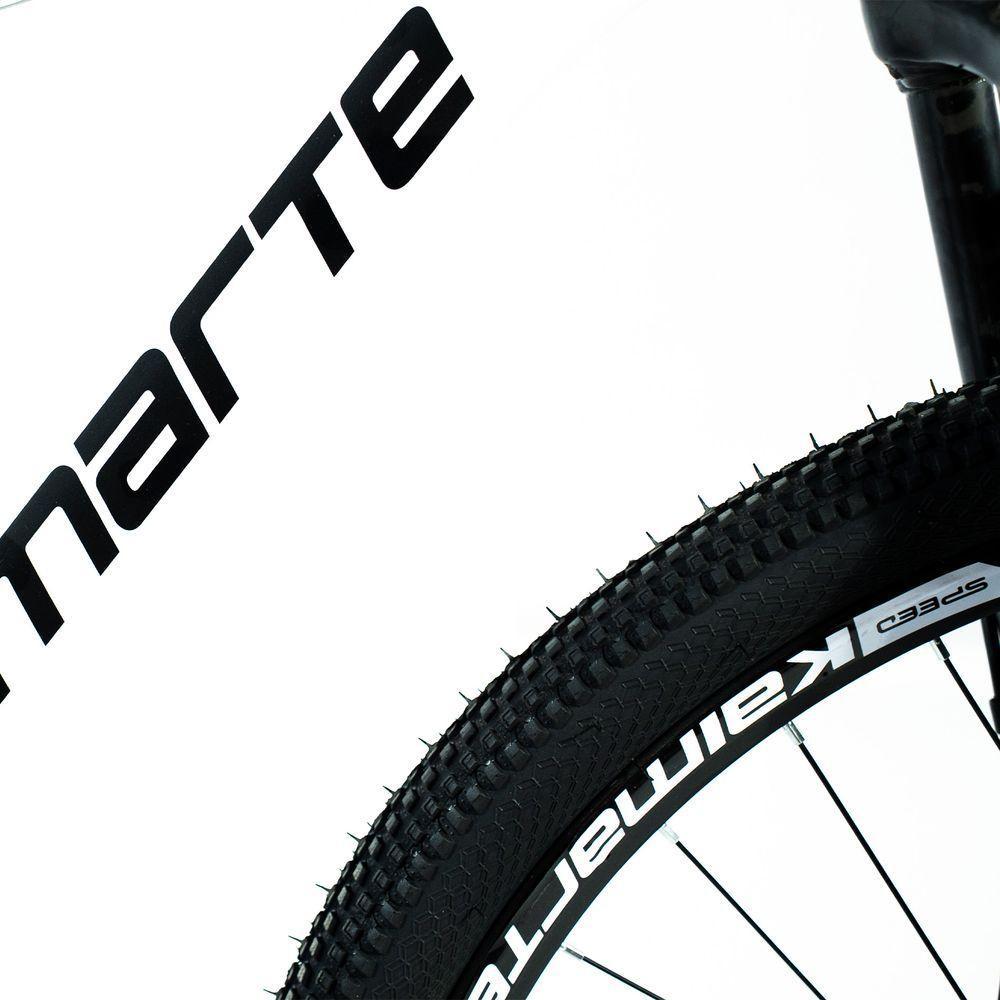 Bicicleta Aro 29 Bike 21 Vel Marchas Everest Freio A Disco Quadro Alumínio Leve Resistente Cor Branco/preto - Wct Fitness - 9