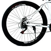Bicicleta Aro 29 Bike 21 Vel Marchas Everest Freio A Disco Quadro Alumínio Leve Resistente Cor Branco/preto - Wct Fitness - 10