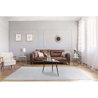 Tapete Para Sala Sofisticato 02 Off White-cinza 1,40x2,00m - 2