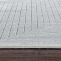 Tapete Para Sala Sofisticato 02 Off White-cinza 1,40x2,00m - 3
