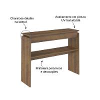 Aparador 100Cm Com Prateleira Multimóveis Cr50028 Pinho Pinho - 7