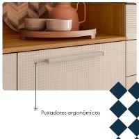 Cozinha Compacta 6 Portas 2 Gavetas 161 Cm Montesa Freijo Soft Ktp - 8