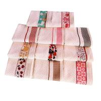 Kit Pano De Copa Lmpeter Atoalhado Com Barra Decorada Jacquard 45cmx70cm(10 Unidade)branco - 9