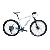 Bicicleta Aro 29 Ksx Sd7 12v Garfo Com Trava K7 11/50 Freios Hidráulicos Kit 1x12 - Azul Zimbro/branco Tam. 19 - 1