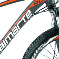 Bicicleta Aro 26 Alumínio Bike 21 Vel Freio A Disco Cinza E Vermelho Wct Fitness - 2