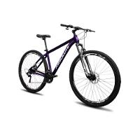 Bicicleta Aro 29 Absolute Nero 5 Câmbio Shimano 24v Acera K7 Garfo Trava Freio A Disco - Roxo Tam.15 - 3