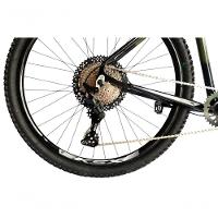 Bicicleta Aro 29 Ksx Sd7 12v Garfo Com Trava K7 11/50 Freios Hidráulicos Kit 1x12 - Preto/verde Militar Tam. 21 - 2