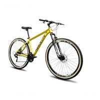 Bicicleta Aro 29 Absolute Nero 5 Câmbios Shimano Deore/altus 27v Freio A Oléo Garfo C/trava Pneu C/faixa -amarelo Tam.19 - 3