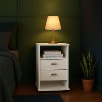 Mesa De Cabeceira Mdf Quarto Escritório Multiuso Decoração - 1