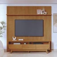 Kit Lyra Painel E Rack Com Painel Cumaru - 1