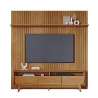 Kit Lyra Painel E Rack Com Painel Cumaru - 2