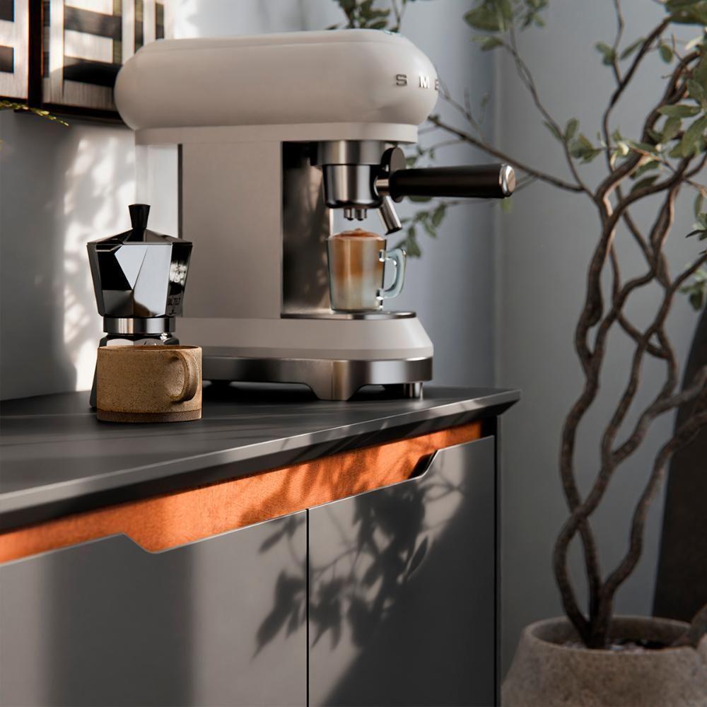 Aparador Buffet Flow 2 Portas Com Pés De Madeira Maciça Preto - 6