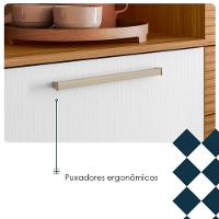 Cozinha Compacta 6 Portas 2 Gavetas 161 Cm Montesa Freijo Supremo Cp Ripado Freijo Ktp - 9