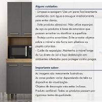 Paneleiro Com Nicho 4 Portas São Luis Valdemoveis Cinamomo/grafite - 7