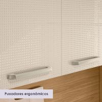 Cozinha Compacta 7 Portas 2 Gavetas 182 Cm Mega Freijo Soft Ktp - 8