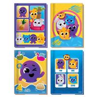 Caderno Brochura Universitário Capa Dura A4 80 Folhas Bolofofos Credeal Estampa 3 - 2