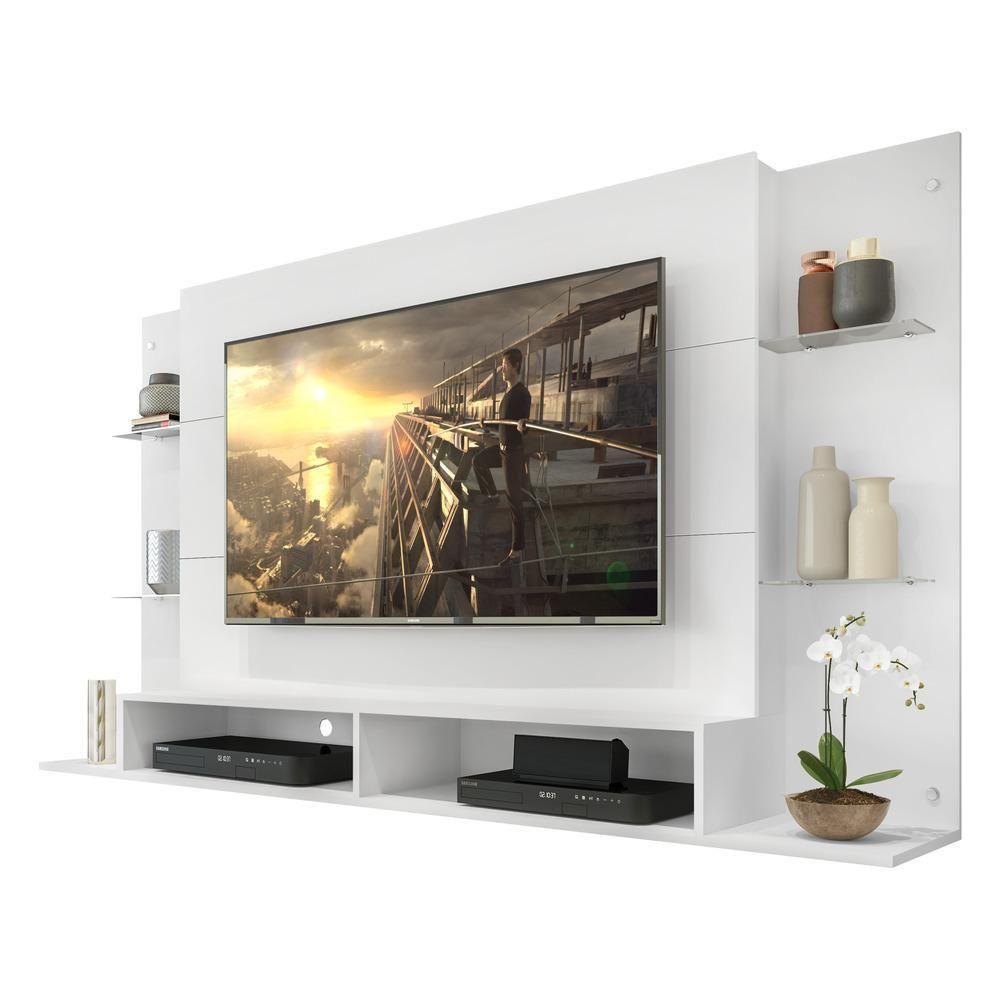 Painel Tv 60" Nairóbi Multimóveis V2739 Branco Branco - 1