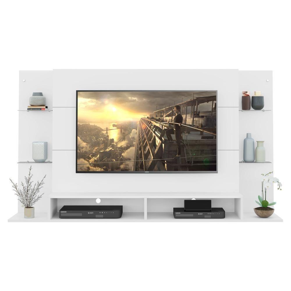 Painel Tv 60" Nairóbi Multimóveis V2739 Branco Branco - 4