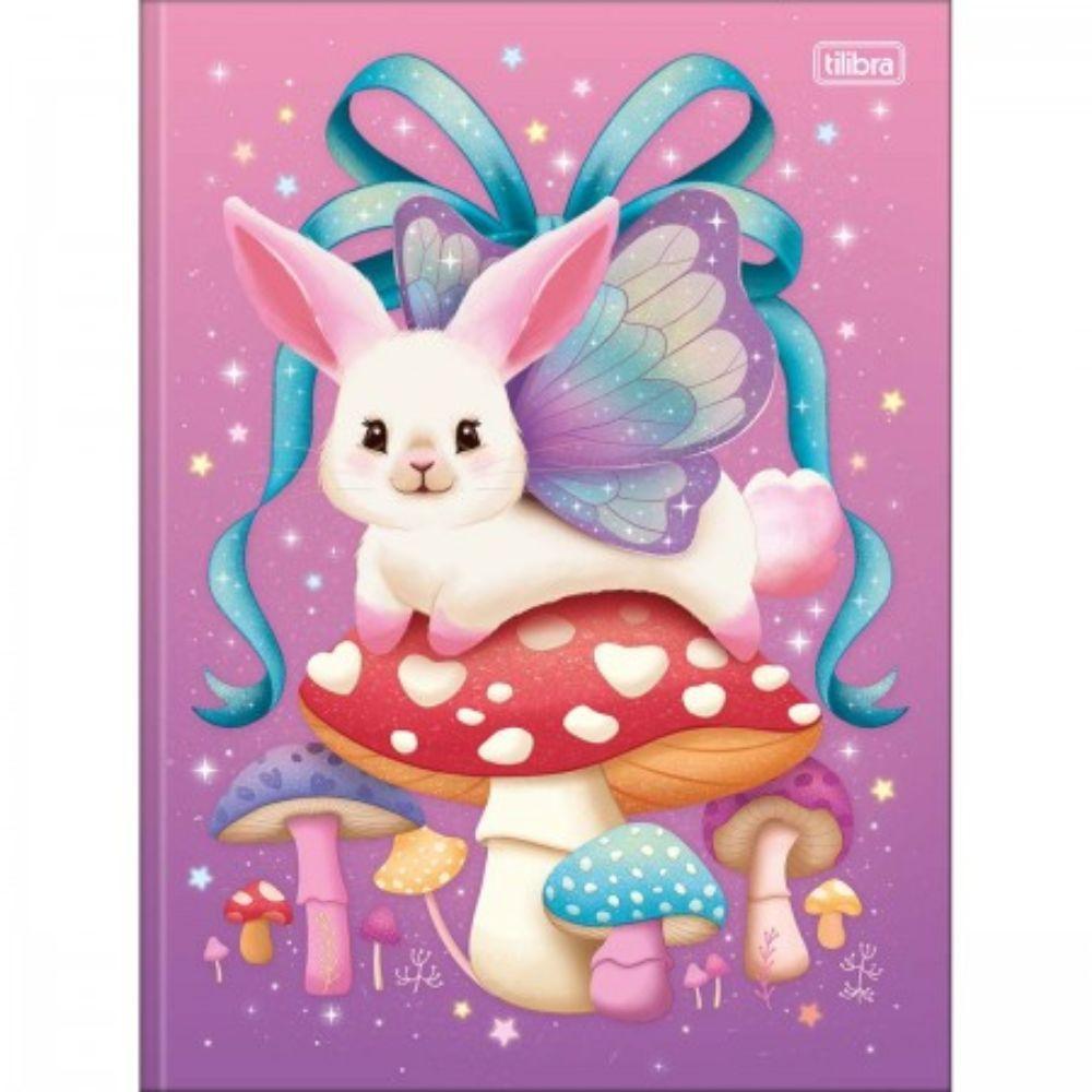 Caderno Brochura Universitário Capa Dura A4 1 Matéria 80 Folhas Bunnyfly Tilibra Estampa 2 - 1
