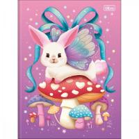 Caderno Brochura Universitário Capa Dura A4 1 Matéria 80 Folhas Bunnyfly Tilibra Estampa 2 - 1