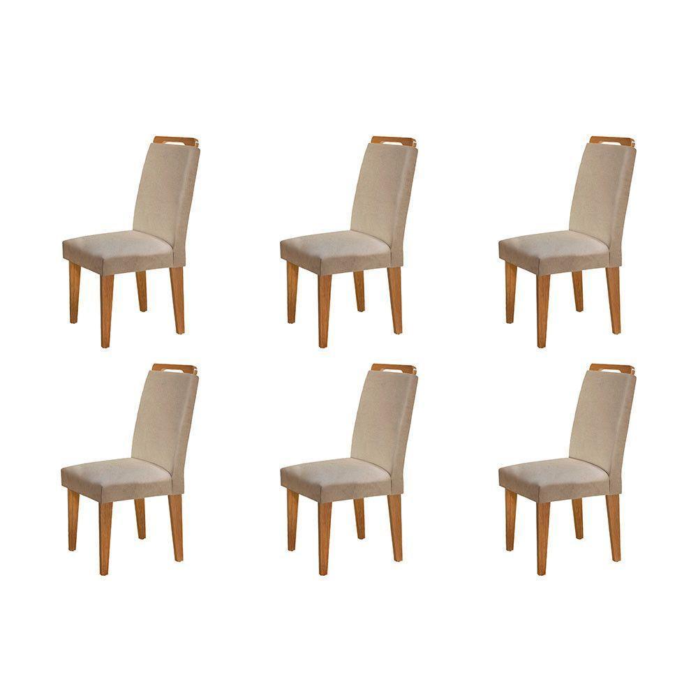 Conjunto 6 Cadeiras Athenas Imbuia 07 - 3