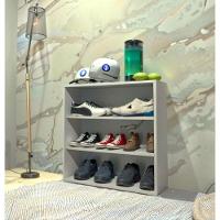 Sapateira De Entrada Nicho Multiuso Sapateira Utilitário Porta Trecos Branco - 2