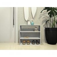 Sapateira De Entrada Nicho Multiuso Sapateira Utilitário Porta Trecos Branco - 3
