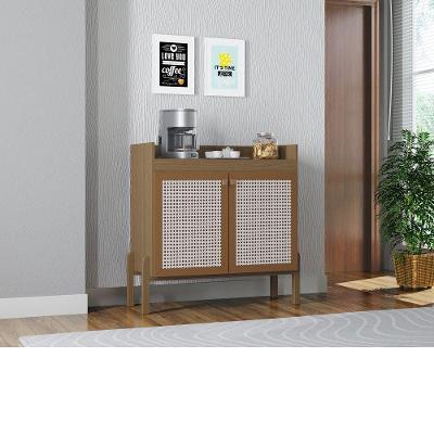 Buffet Decorativo Cuby Angular Carvalho