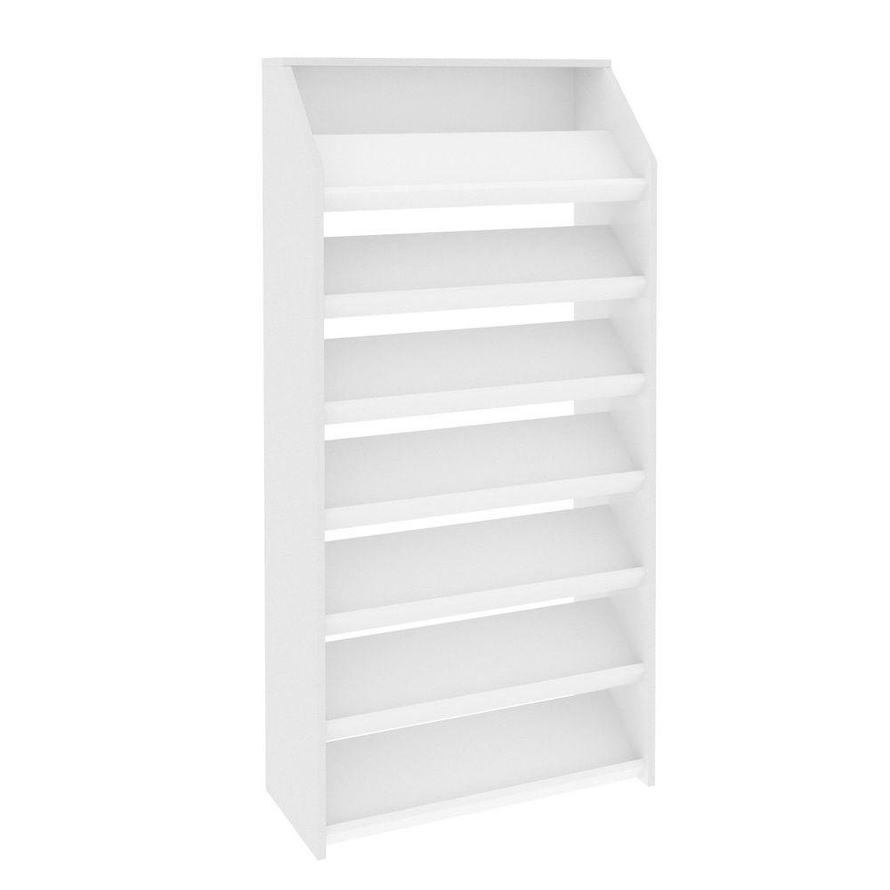 Sapateira Vertical Com 7 Prateleiras Branco - 2