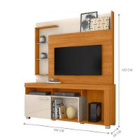 Home Theater Helios Com Painel Cinamomo/off-white - 3