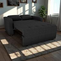 Sofa Cama 2 Lugares 138 Cm Amora Tecido Pompeia G501 Milani Store Chumbo - 8