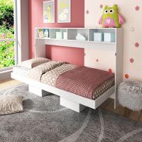 Cama Articulada Horizontal De Solteiro Com 6 Nichos Branco - 3