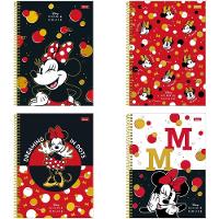 Caderno Espiral Capa Dura Universitário 1 Matéria Disney Minnie Mouse 80 Folhas Foroni Estampa 2 - 2