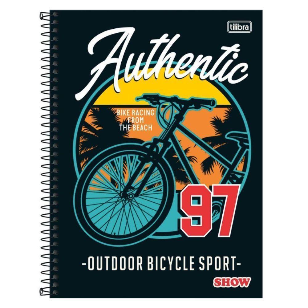 Caderno Espiral Capa Dura Universitário A4 20 Matérias 320 Folhas Show Tilibra Estampa 2 - 1