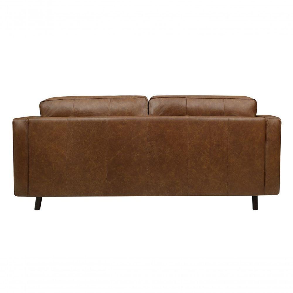 Sofá De Couro Guarujá 3 Lugares Soft Mel - Mempra Design - 3