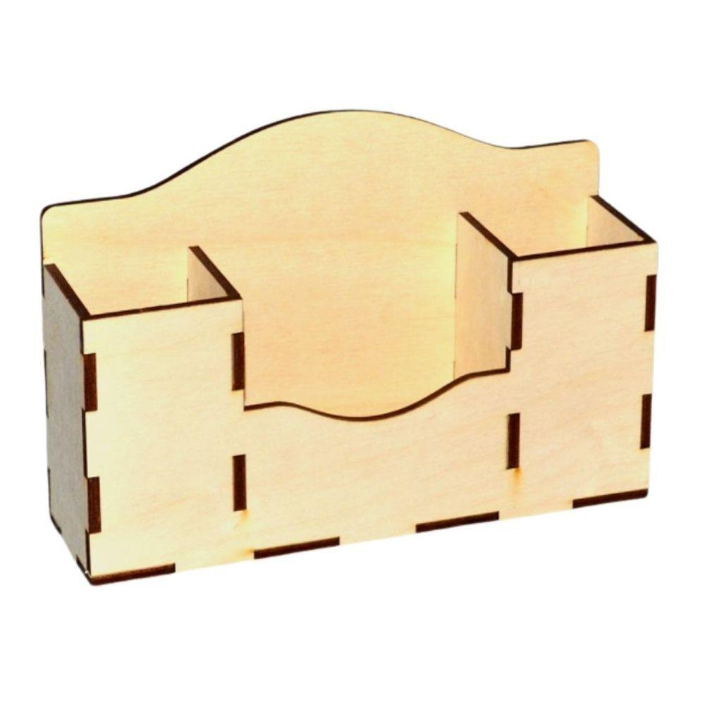 Porta Guardanapo E Sachê Em Mdf - Kit 5 Unidades - 1