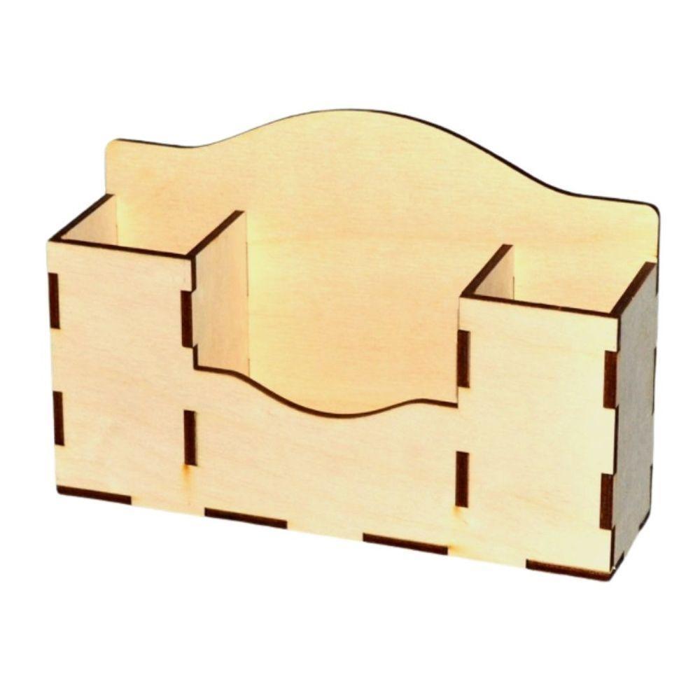 Porta Guardanapo E Sachê Em Mdf - Kit 5 Unidades - 2