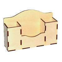 Porta Guardanapo E Sachê Em Mdf - Kit 5 Unidades - 1