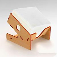 Porta Guardanapo Em Mdf - Kit 5 Unidades - 2