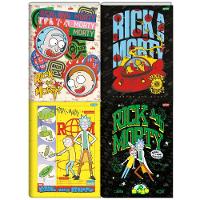 Caderno Brochura Universitário Capa Dura 80f Rick And Morty Jandaia Estampa 2 - 2