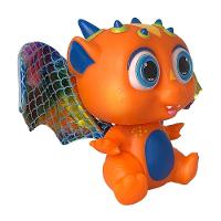 Bebê Dragão Flying Baby Com Asas - Laranja - 6