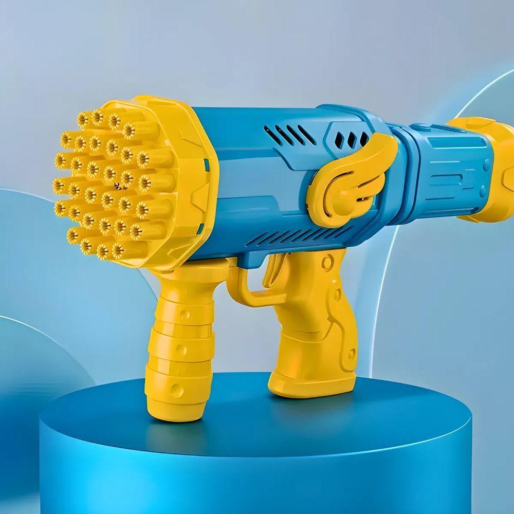 Brinquedo Lança Bola De Sabão Automática Pistola De Bolhas Ideal Para Trazer Alegria E Entretenimento - 5