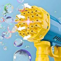 Brinquedo Lança Bola De Sabão Automática Pistola De Bolhas Ideal Para Trazer Alegria E Entretenimento - 8