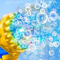 Brinquedo Lança Bola De Sabão Automática Pistola De Bolhas Ideal Para Trazer Alegria E Entretenimento - 9