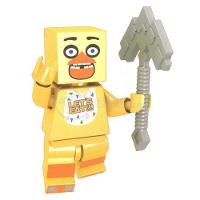 Brinquedo Boneco Bloco De Montar Five Nights At Freddy´s Fnaf Compatível Com Lego - Chica - 1